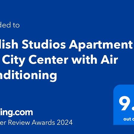 Stylish Studios Apartment In The City Center With Air Conditioning Budapeşte Dış mekan fotoğraf
