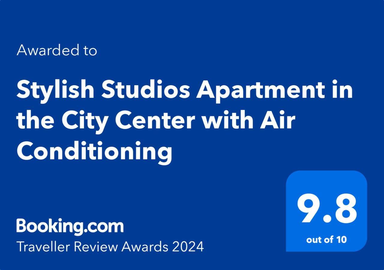 Stylish Studios Apartment In The City Center With Air Conditioning Budapeşte Dış mekan fotoğraf